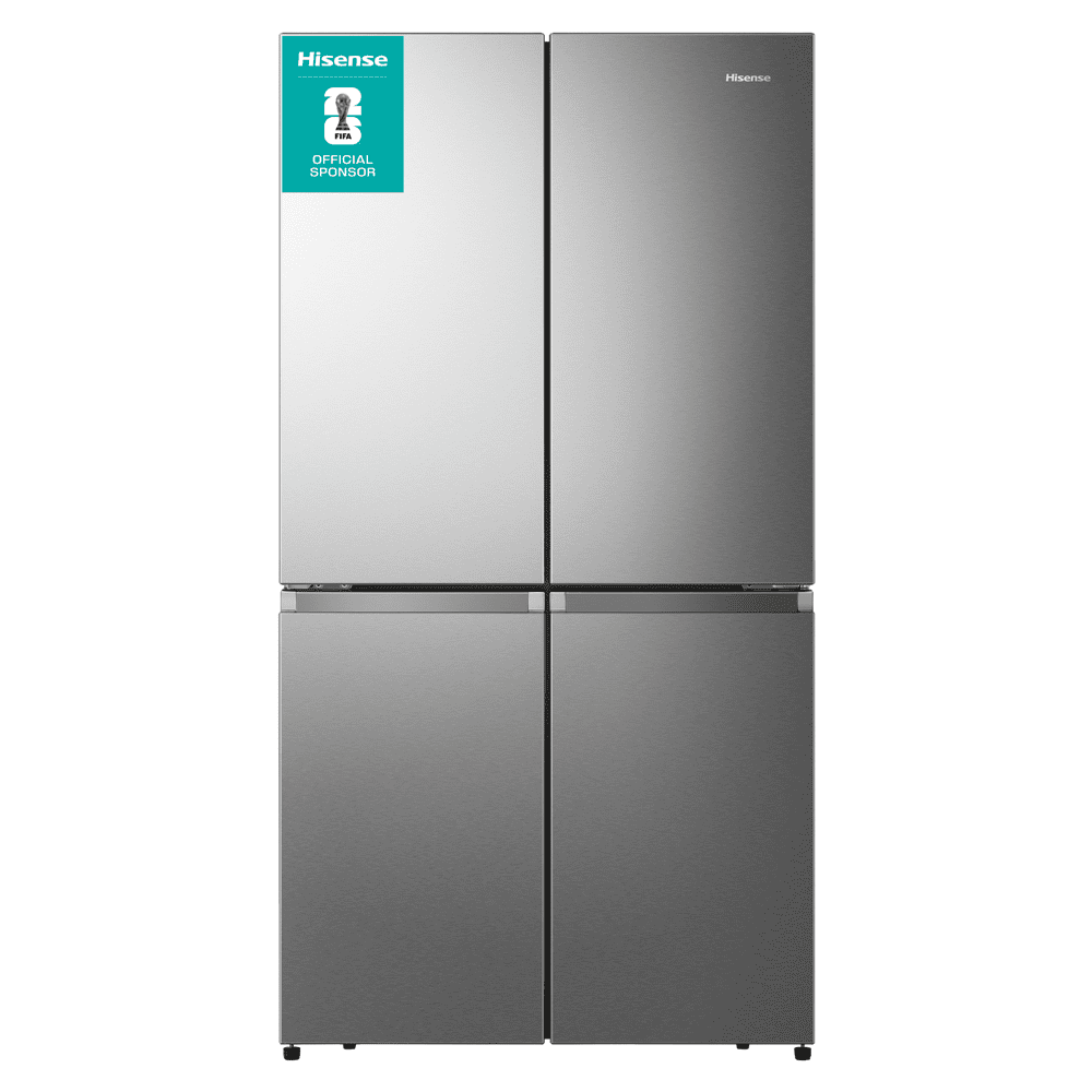 Hisense PureFlat Infinite Four Door Fridge Freezer RQ758N4SASE – SILVER