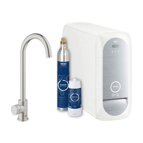 Grohe  Blue Home Mono Sparkling Water Tap 31498DC1 – STAINLESS STEEL
