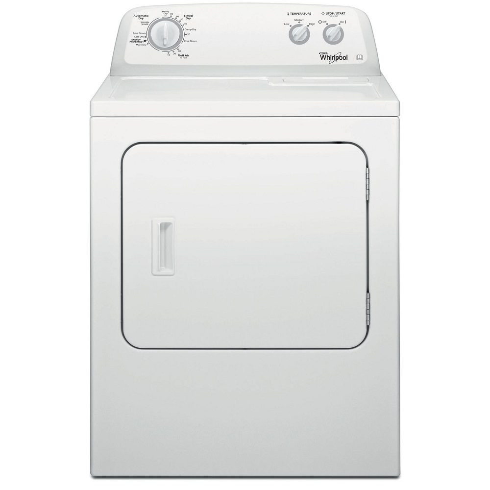 Whirlpool 15kg American Vented Tumble Dryer 3LWED4705FW – WHITE