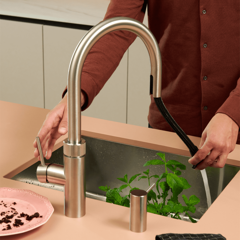 Quooker Combi Flex 3-in-1 Boiling Water Tap COMBI 2.2 FLEX SS FXRSST – Stainless Steel
