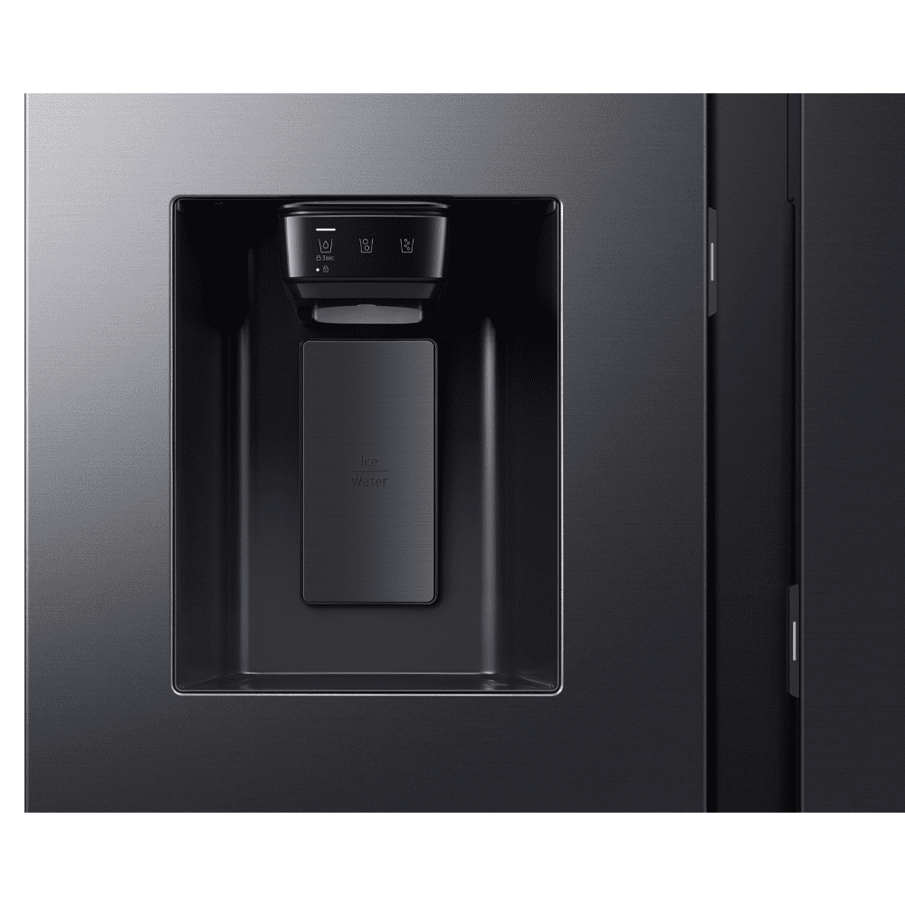 Samsung American Fridge Freezer With Ice & Water RS90F64EDFEU – BLACK STEEL