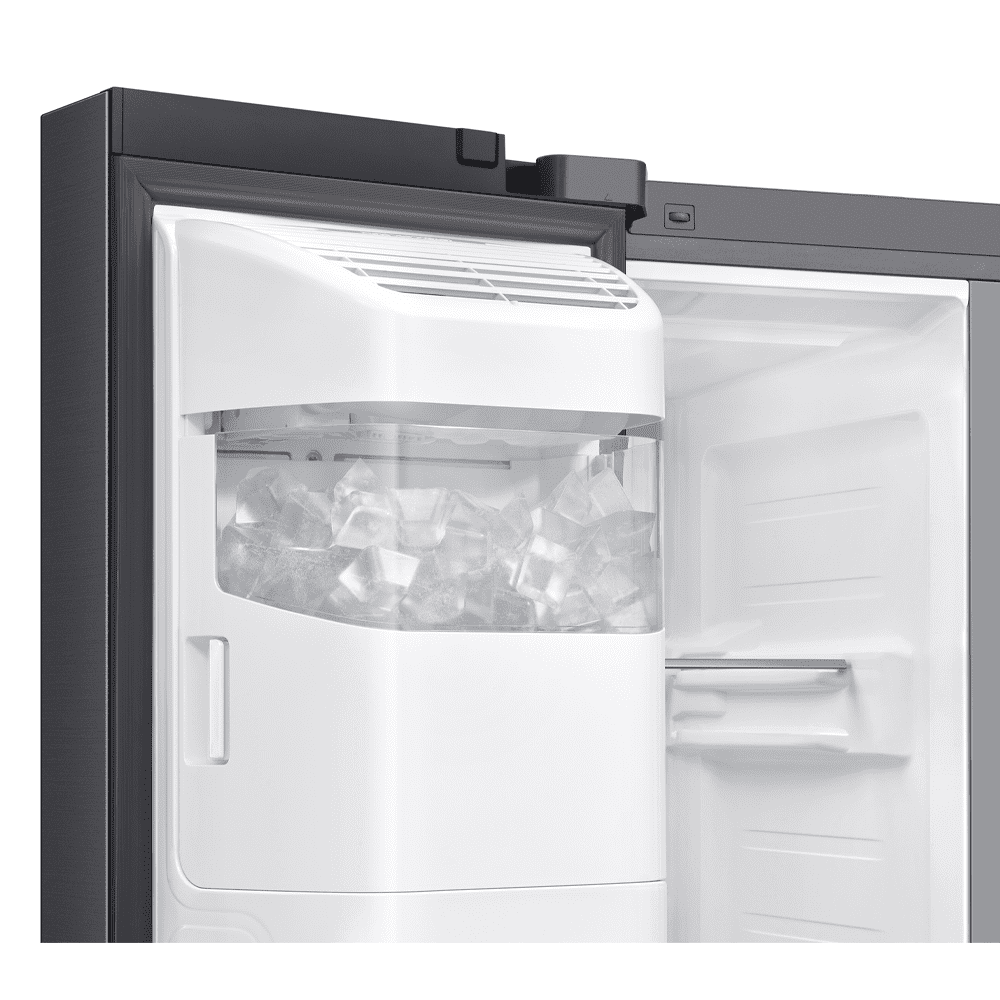 Samsung American Fridge Freezer With Ice & Water RS90F64EDFEU – BLACK STEEL