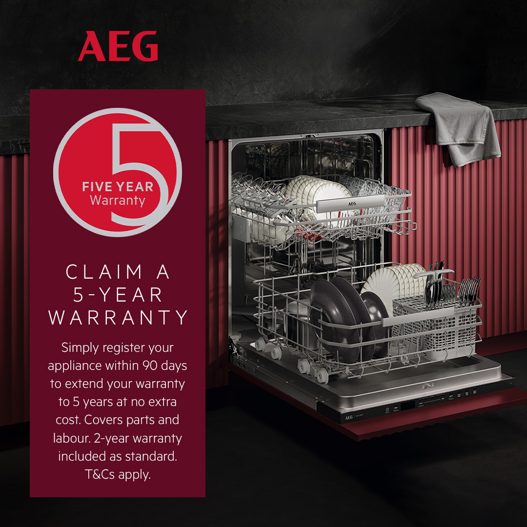 AEG 60cm Freestanding Dishwasher GF5200D2SNM – Stainless Steel
