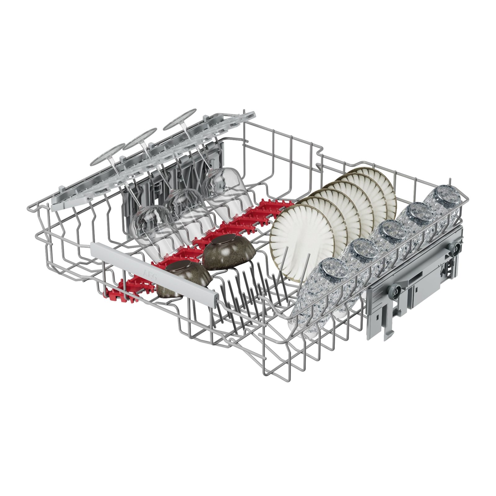 AEG 60cm Series 6000 SmartSelect Freestanding Dishwasher GF6100C2SNW – White