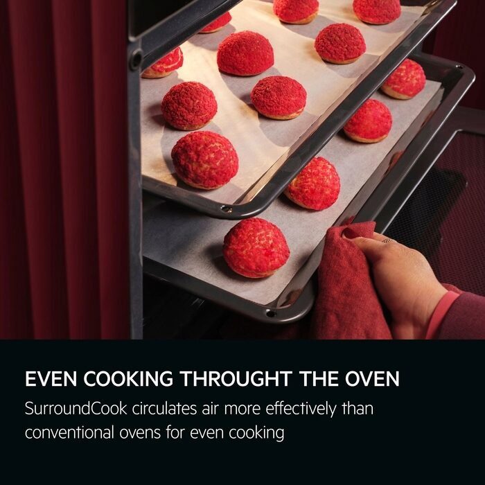 AEG Series 6000 Built In Combi Microwave For Tall Housing GK6NK401B – BLACK.
