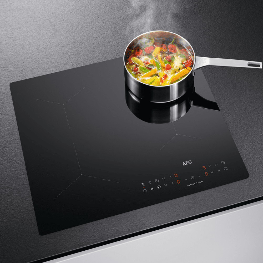 AEG 60cm Series 3000 4 Zone Induction Hob 13A supply ILB64334CB – Black