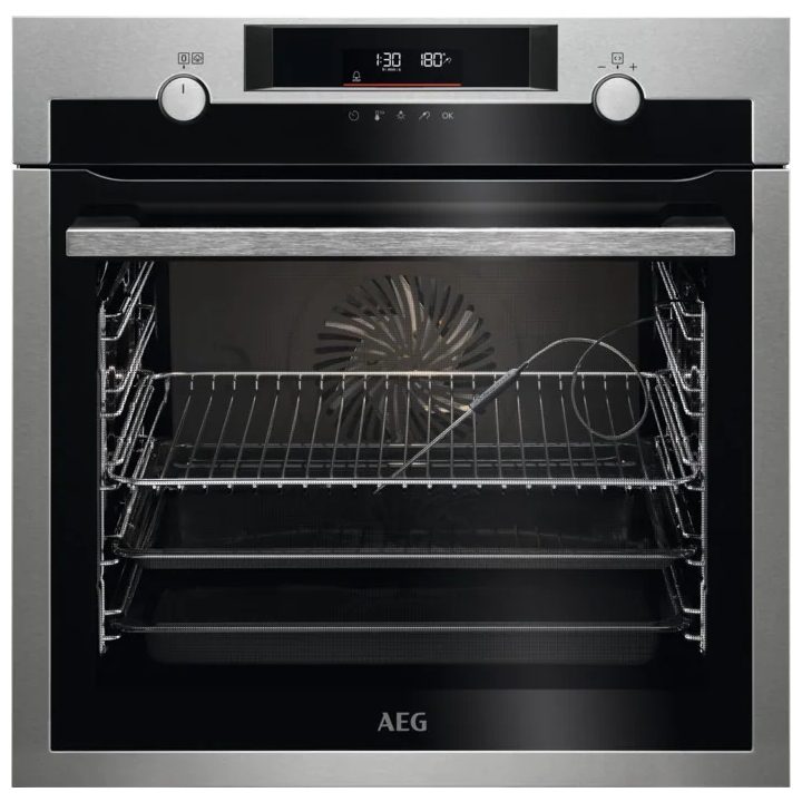 AEG Series 6000 SteamBake Multifunction Single Oven BCE556060M – STAINLESS STEEL