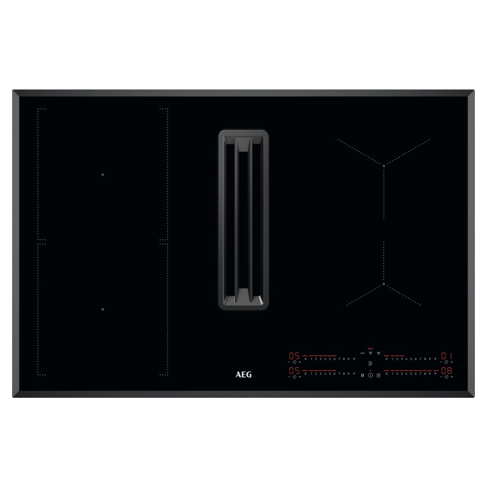 AEG 78cm Series 6000 Ducted Air Venting Induction Hob CDE84543FB – BLACK