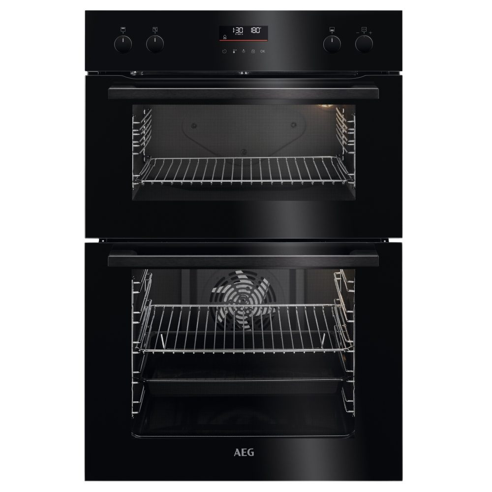 AEG Series 6000 Built In Multifunction Double Oven DCE531160B – Black