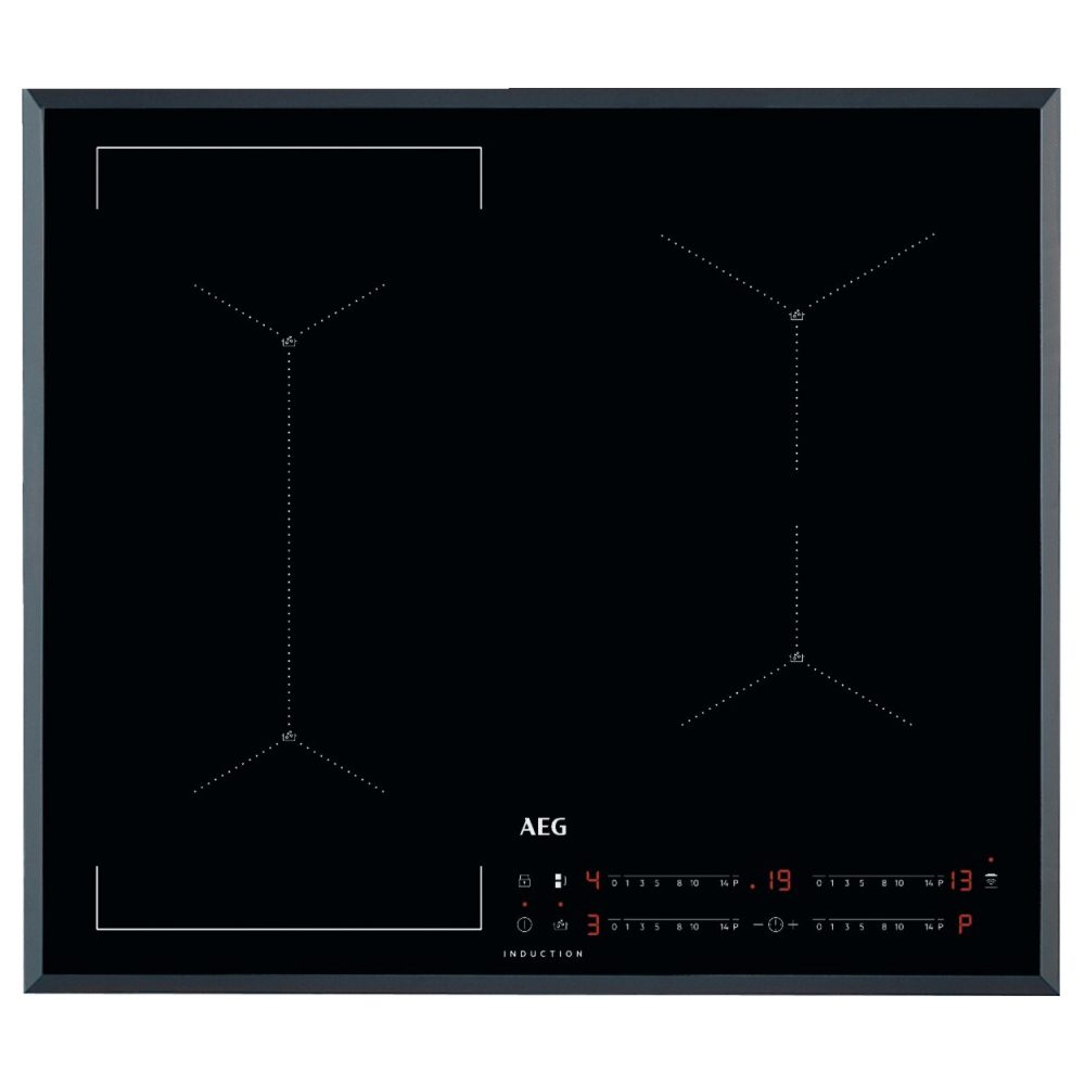 AEG 59cm Series 7000 4 Zone Hob2Hood MaxiSense Induction Hob IAE64421FB – BLACK