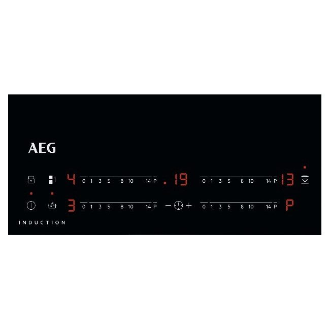 AEG 59cm Series 7000 4 Zone Hob2Hood MaxiSense Induction Hob IAE64421FB – BLACK