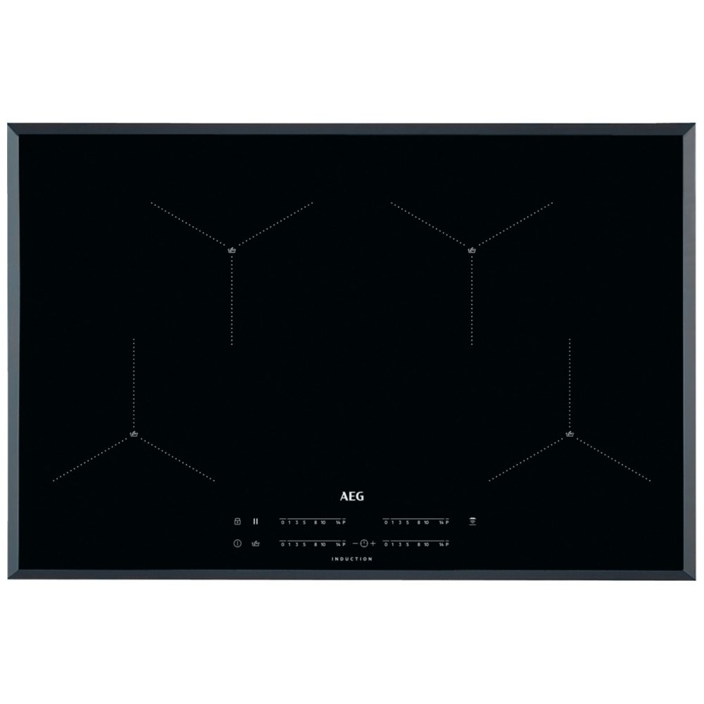 AEG 78cm Series 7000 4 Zone Hob2Hood MaxiSense Induction Hob IAE84411FB – BLACK