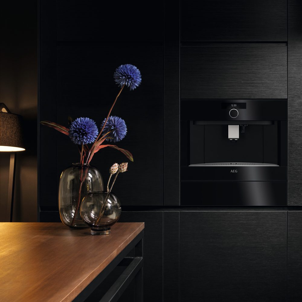 AEG 45cm Fully Automatic Built In Coffee Machine KKK994500B – BLACK