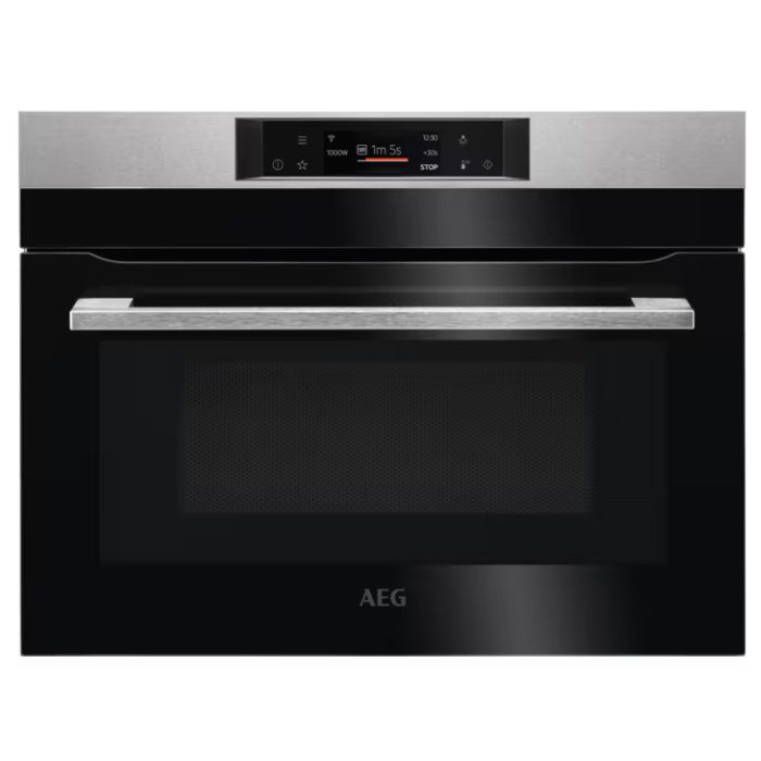 AEG Series 8000 Built In Combi Microwave For Tall Housing KMK768080M – STAINLESS STEEL