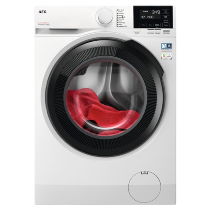 AEG 8kg Series 6000 ProSense Washing Machine 1400rpm LFR61844B – WHITE