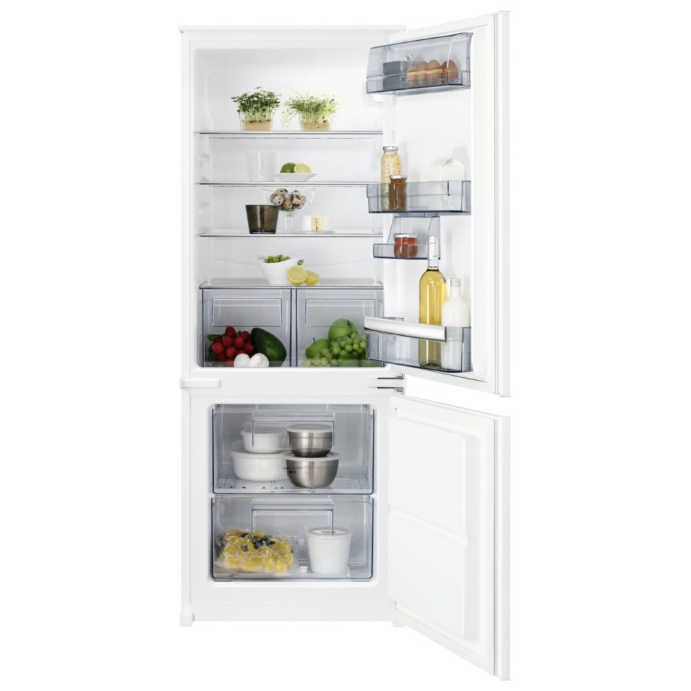 AEG 144cm Integrated 70/30 Fridge Freezer SCB614F1LS