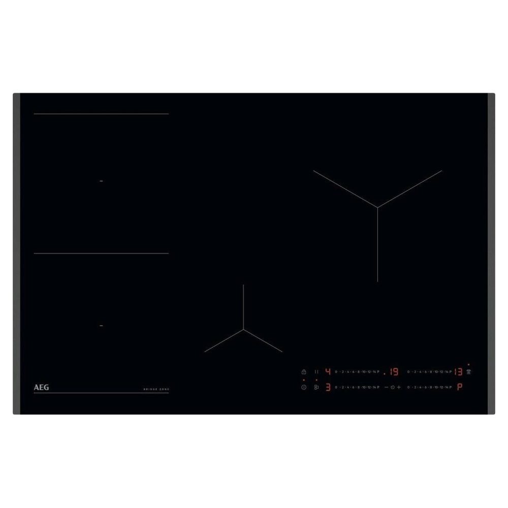 AEG 78cm Series 6000 4 Zone MaxiSense Induction Hob TO84IB00FB – Black