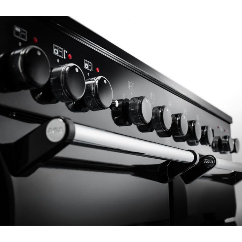 AGA Masterchef Masterchef Deluxe 110cm Dual Fuel Range Cooker 122110 MDX110DFPWT – Pewter