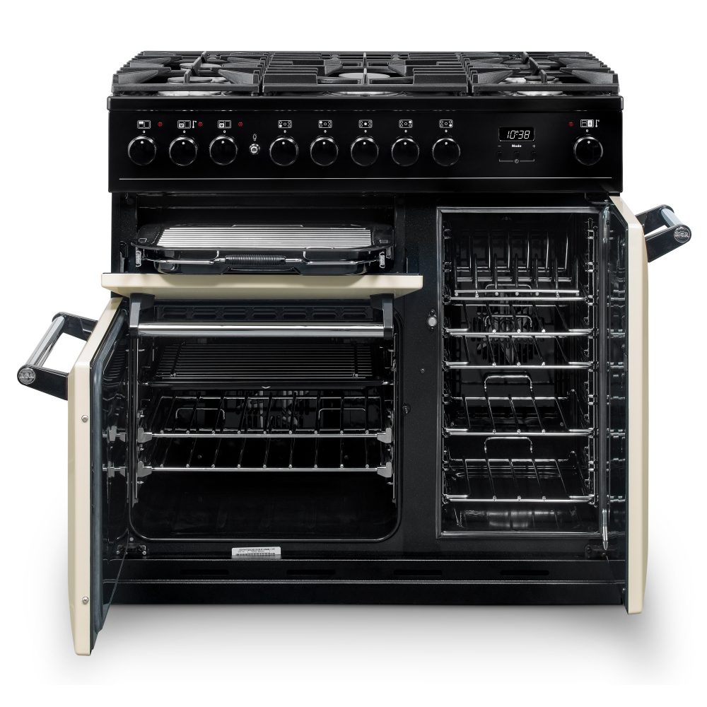 AGA Masterchef Masterchef Deluxe 90cm Dual Fuel Range Cooker 123970 MDX90DFDAR – Dartmouth Blue