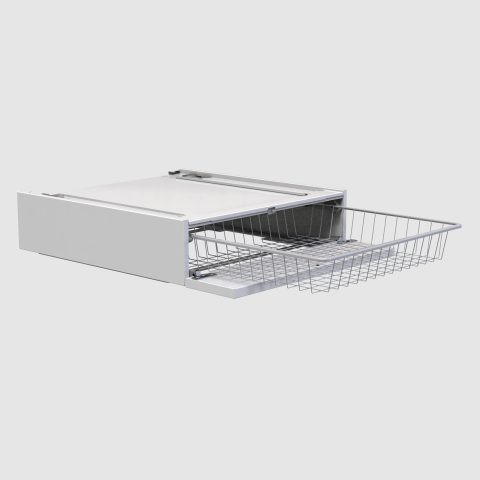 Asko Hidden Helper Pull-out Basket HB150W – White