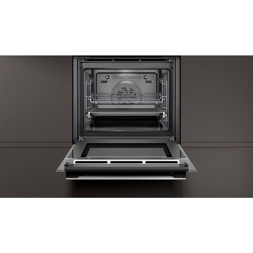 Neff N50 CircoTherm Pyrolytic Single Oven B2ACH7HH0B – STAINLESS STEEL