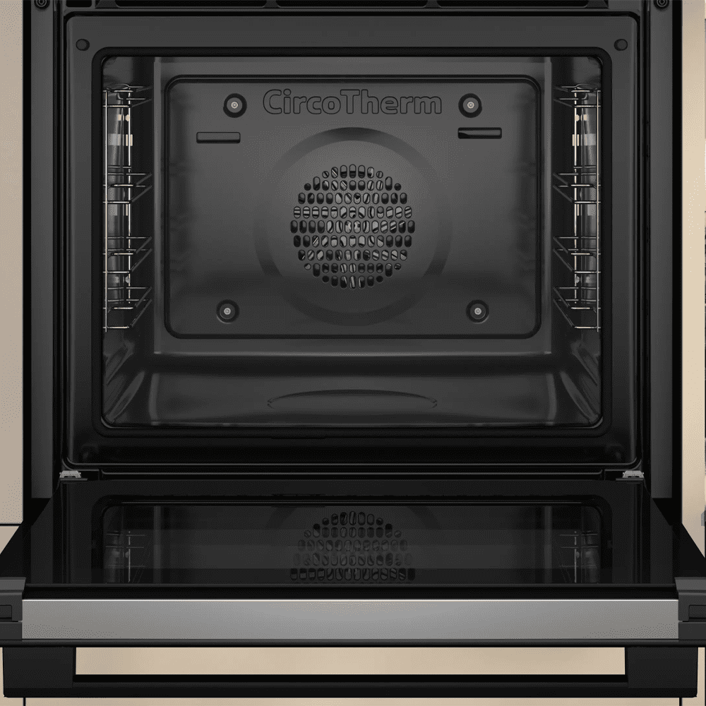Neff N30 CircoTherm Pyrolytic Multifunction Single Oven B2DCG7AK3B – Black
