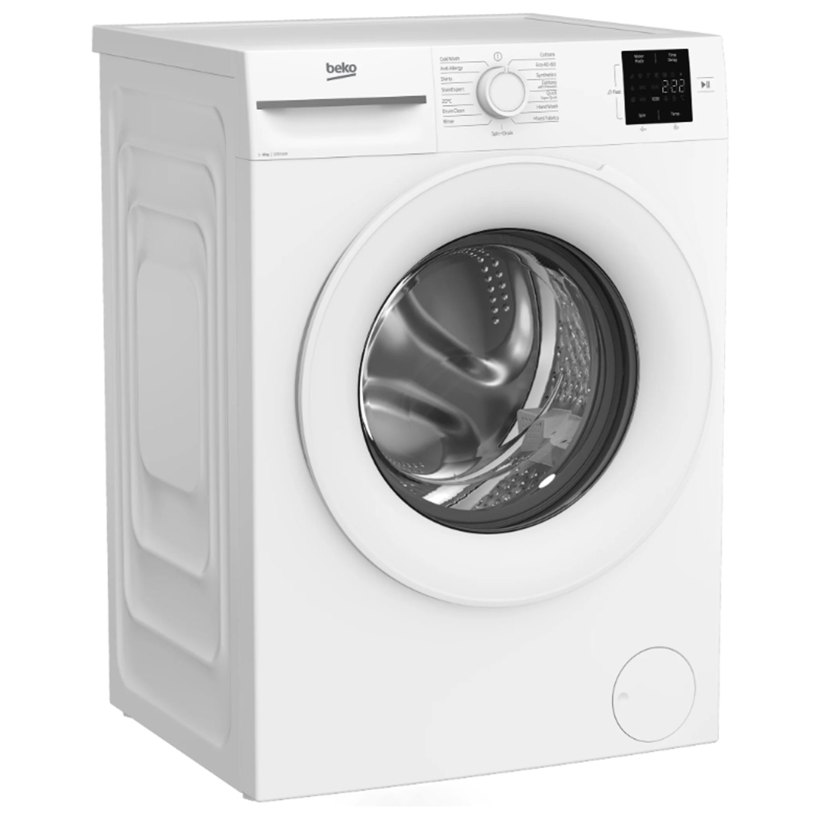 Beko 8kg Washing Machine 1200rpm BMN3WT3821W - White