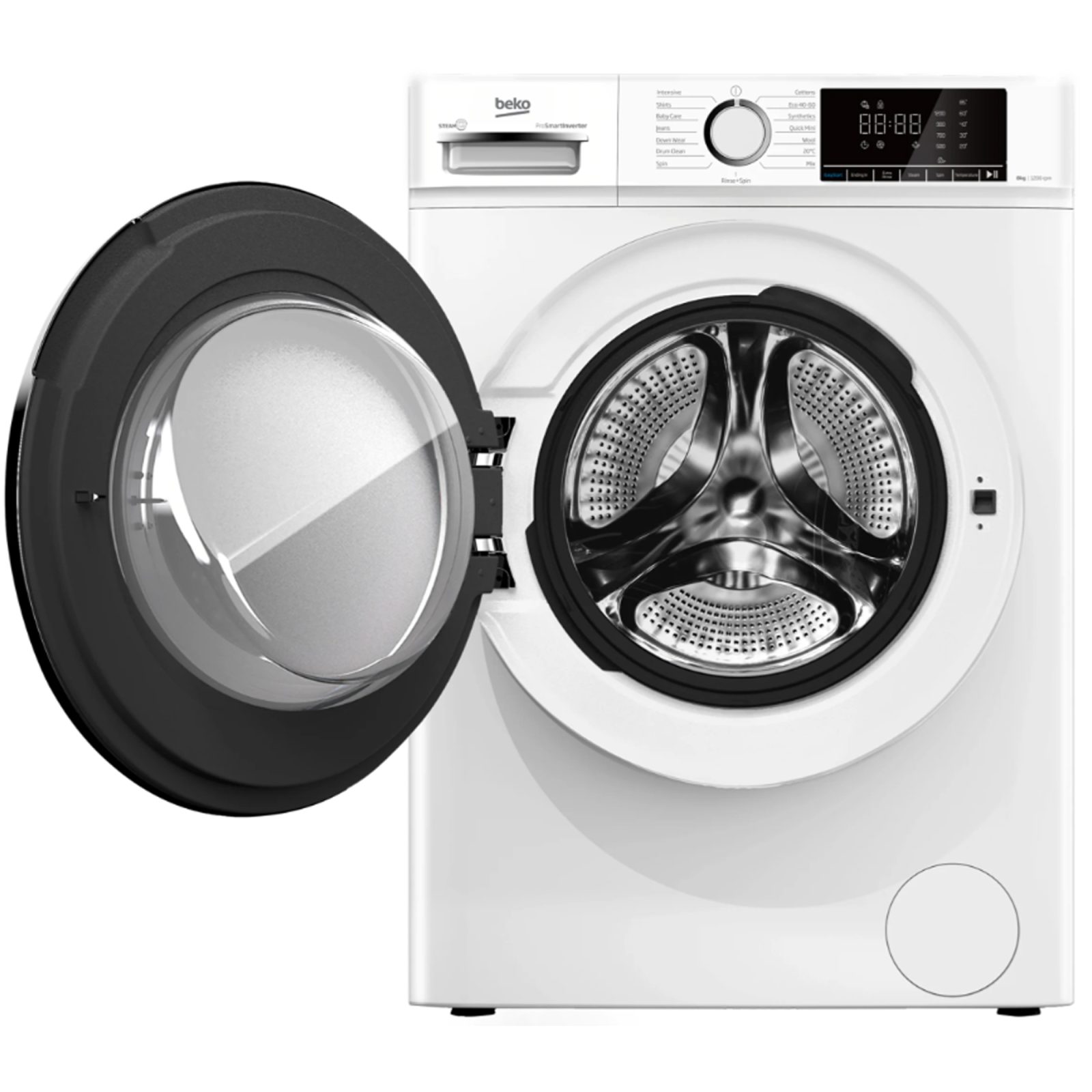 Beko 8kg Freestanding Washing Machine 1200rpm BWC8121W - White