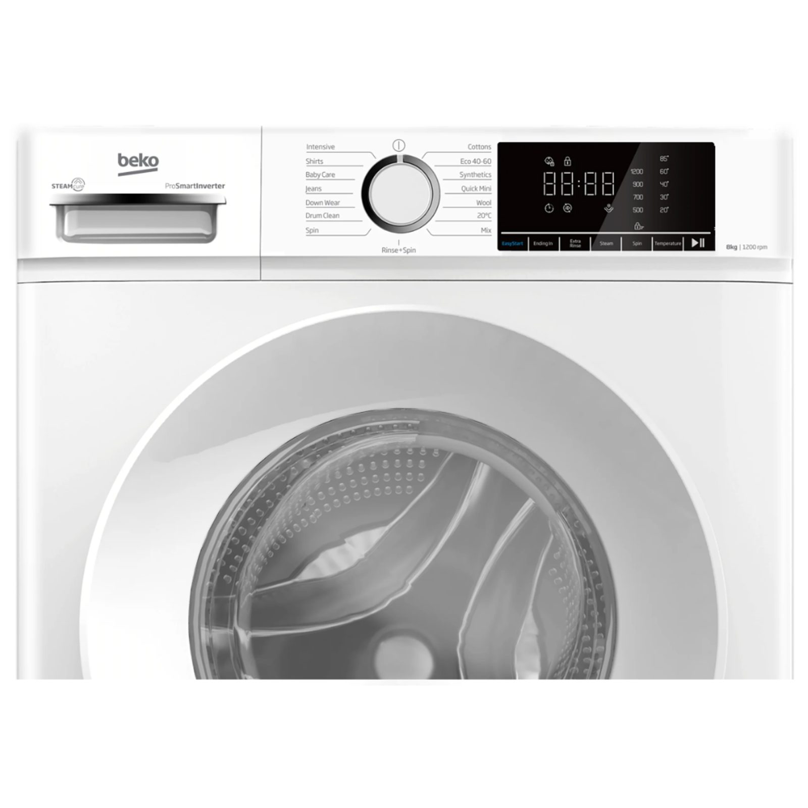 Beko 8kg Freestanding Washing Machine 1200rpm BWC8121W - White