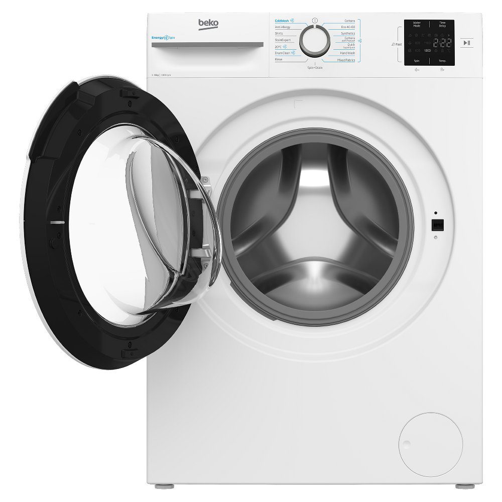 Beko 8kg Washing Machine 1400rpm BMN3WT3841W – White
