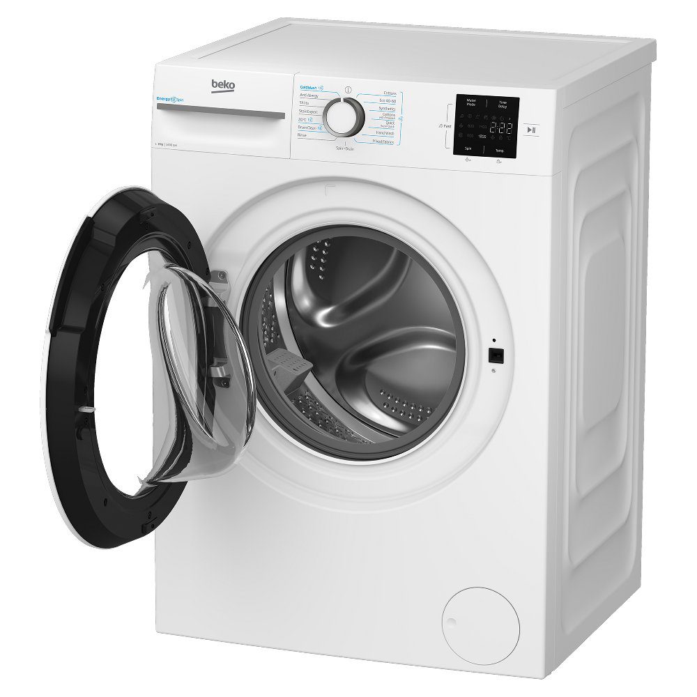 Beko 8kg Washing Machine 1400rpm BMN3WT3841W – White