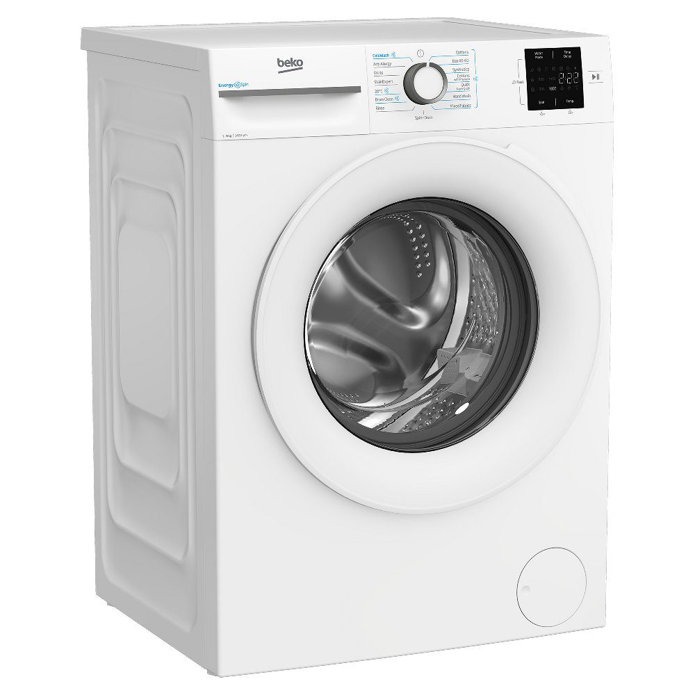 Beko 8kg Washing Machine 1400rpm BMN3WT3841W – White