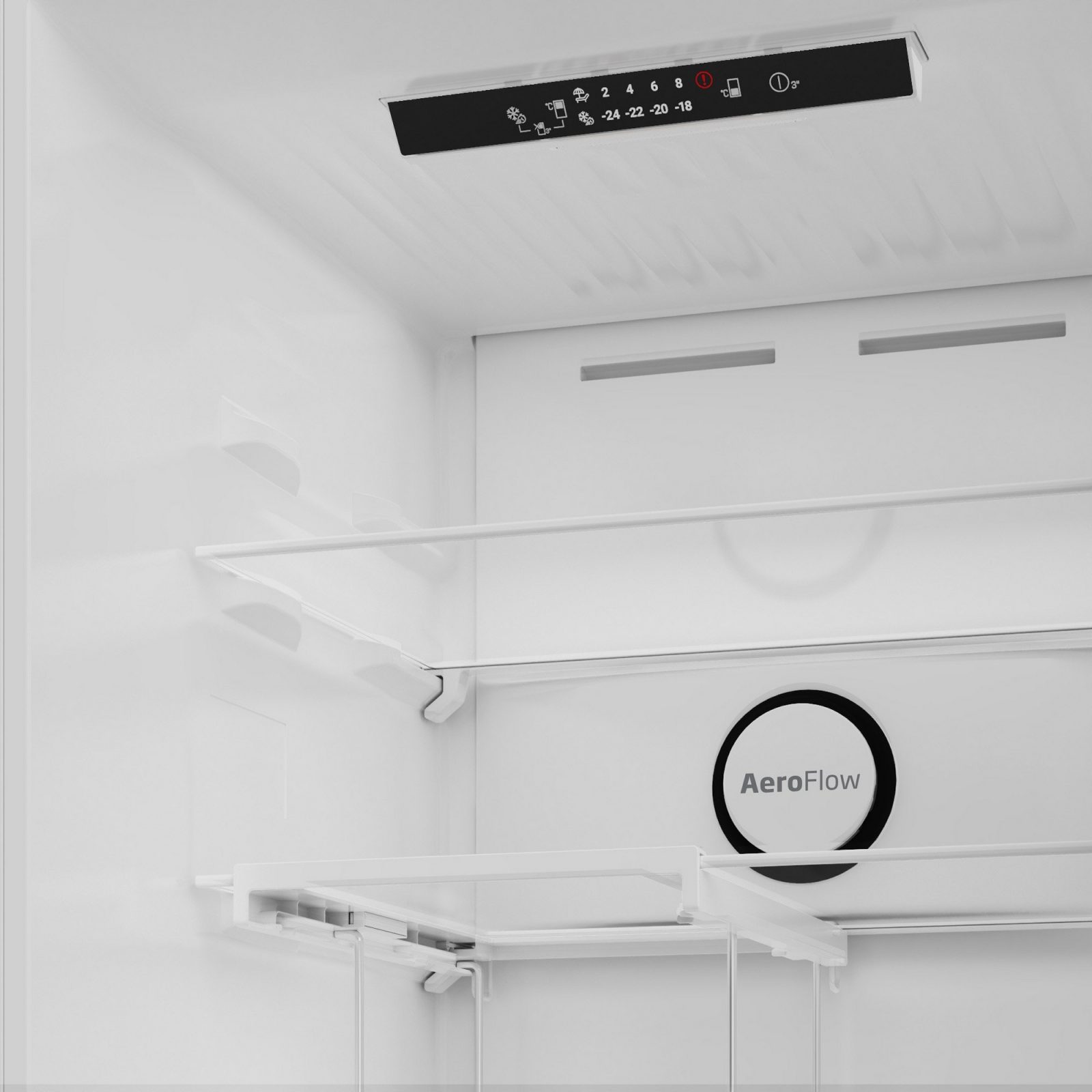 Beko 60cm Frost Free Fridge Freezer CNG4692VW – White