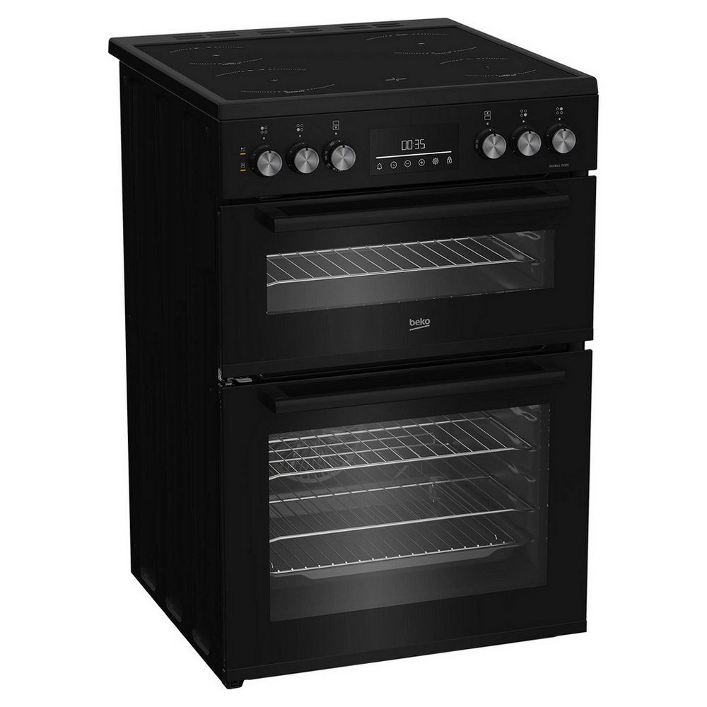 Beko 60cm Freestanding Ceramic Cooker EDC6731K – Black