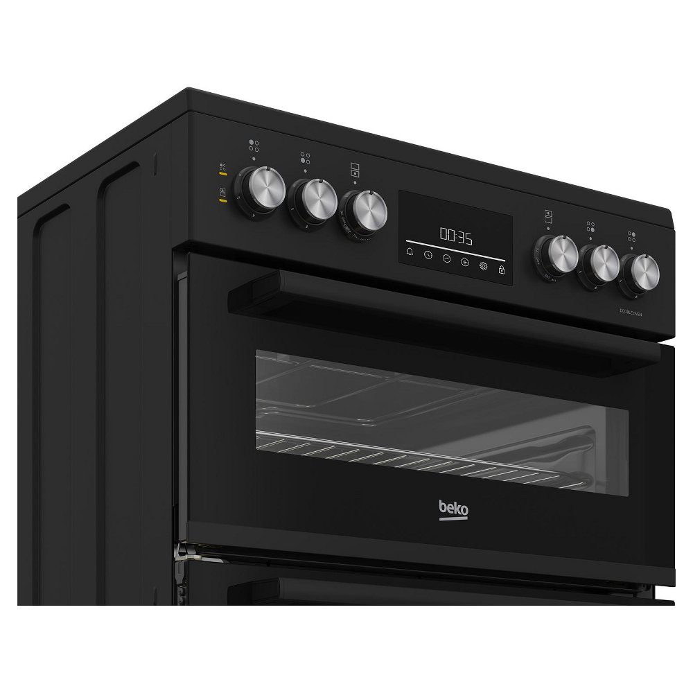 Beko 60cm Freestanding Ceramic Cooker EDC6731K – Black