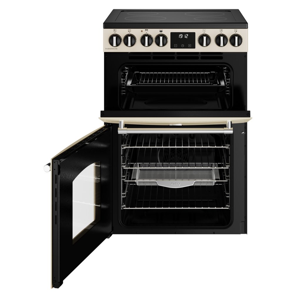 Belling 60cm Farmhouse Ceramic Mini Range Cooker 444411811 – Cream