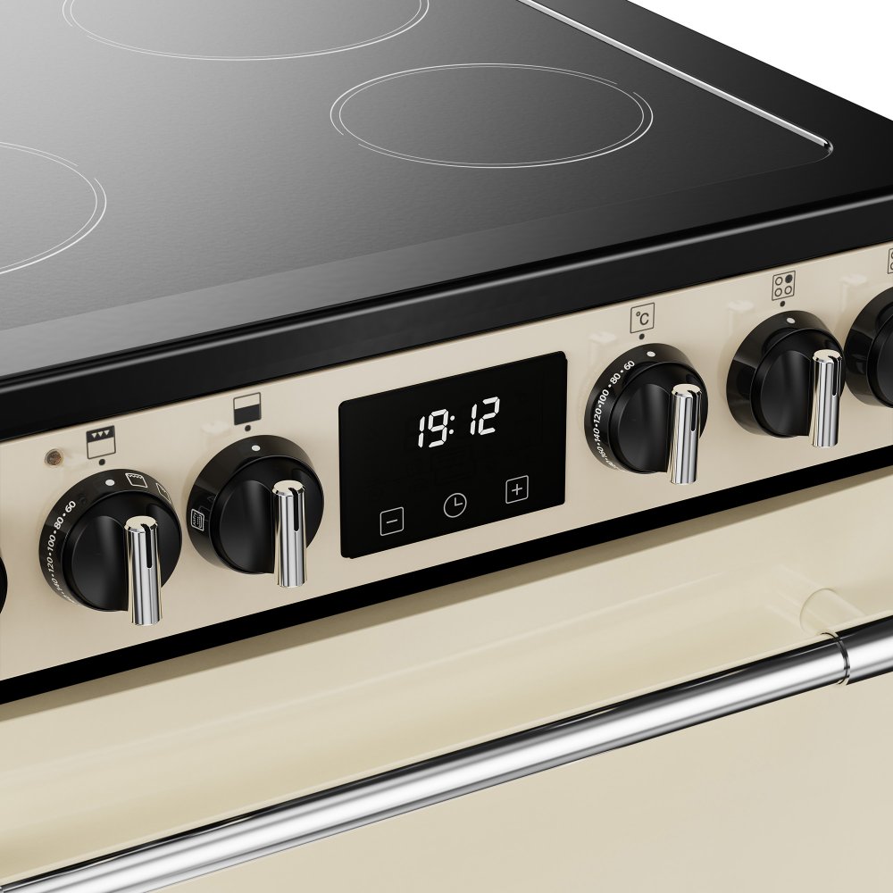 Belling 60cm Farmhouse Ceramic Mini Range Cooker 444411811 – Cream
