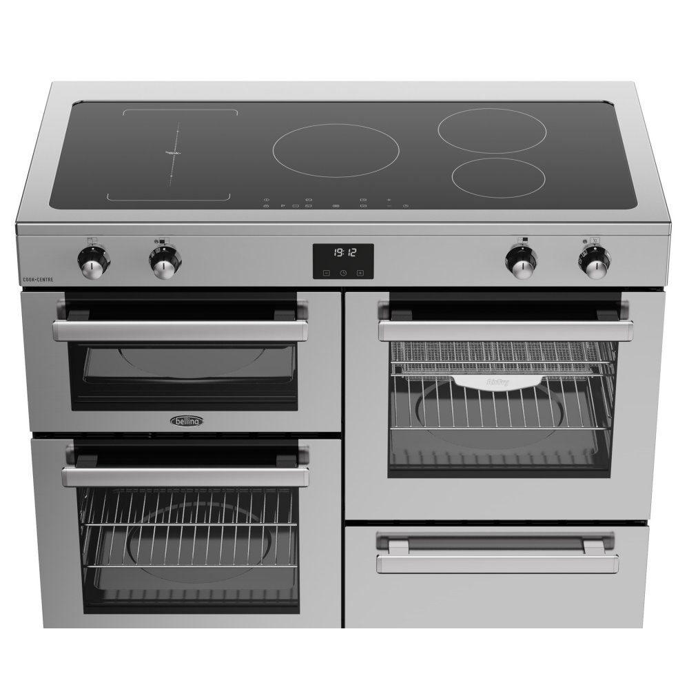 Belling Cookcentre 110EI Induction Range Cooker 444411808 – STAINLESS STEEL