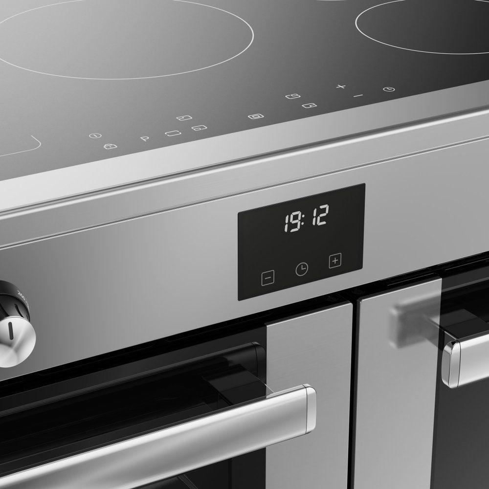 Belling Cookcentre 90EI Induction Range Cooker 444411796 – STAINLESS STEEL