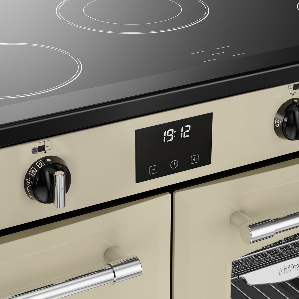Belling Farmhouse 100E Ceramic Range Cooker 444411827 – CREAM