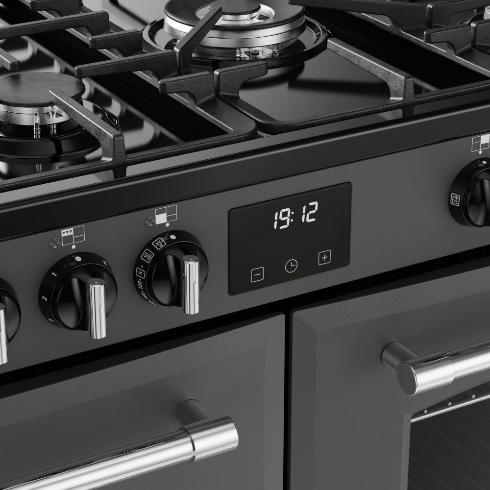 Belling Farmhouse 110DF Dual Fuel Range Cooker 444411837 – ANTHRACITE