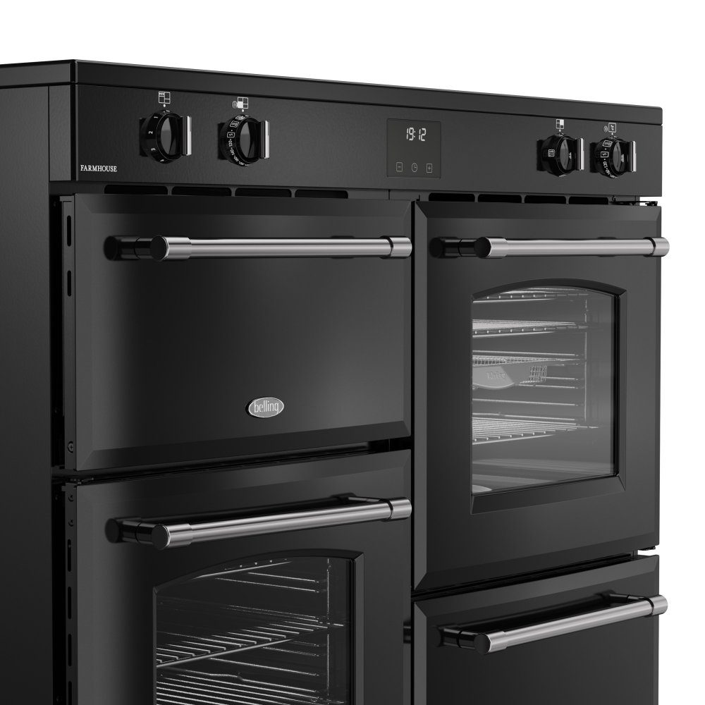 Belling Farmhouse 110EI Induction Range Cooker 444411841 – BLACK