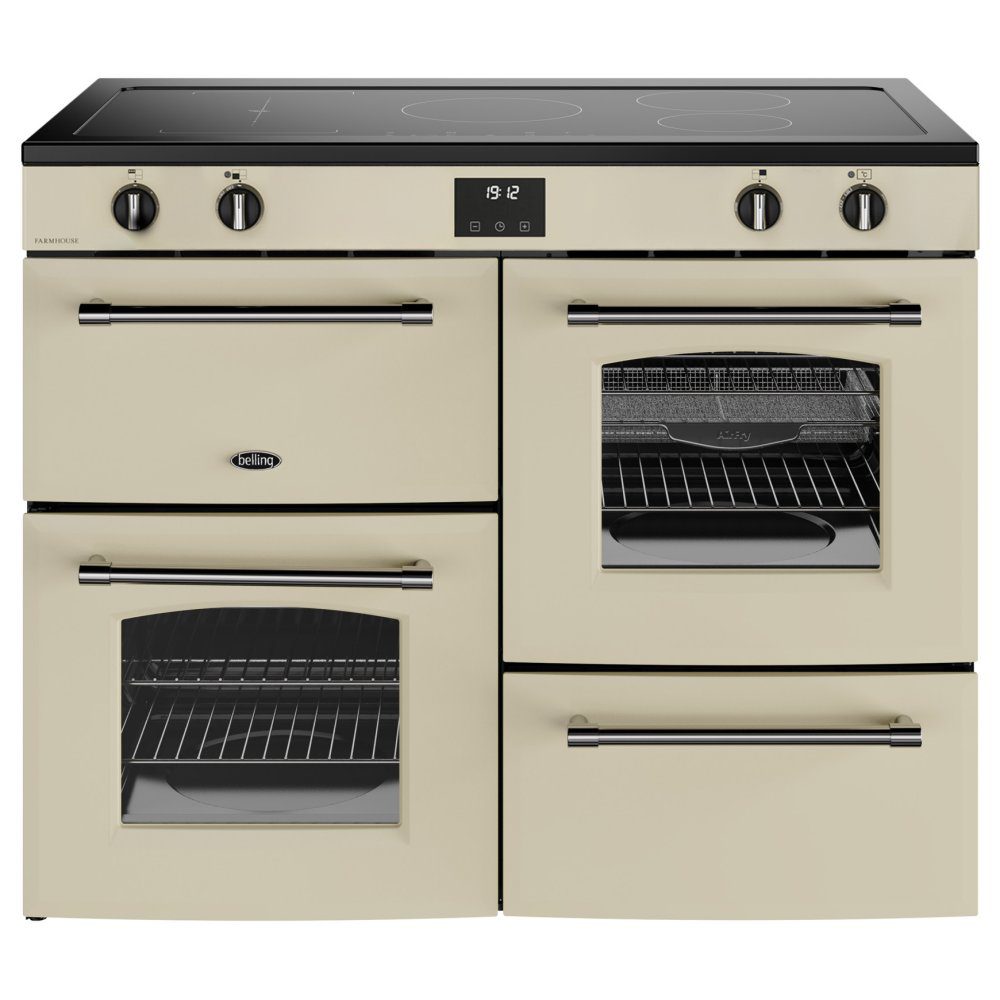 Belling Farmhouse 110EI Induction Range Cooker 444411842 – CREAM