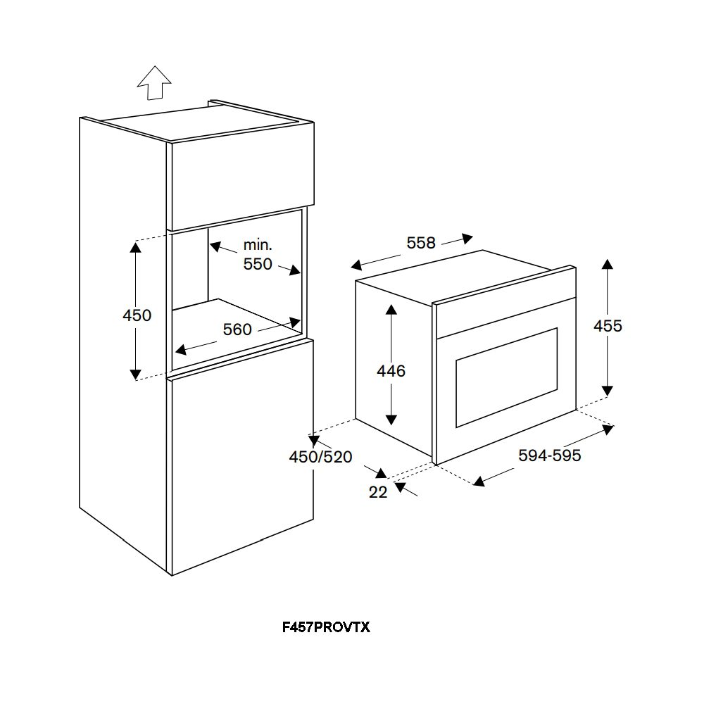 Bertazzoni Professional Series Compact Steam Combination Oven F457PROVTX – Stainless Steel