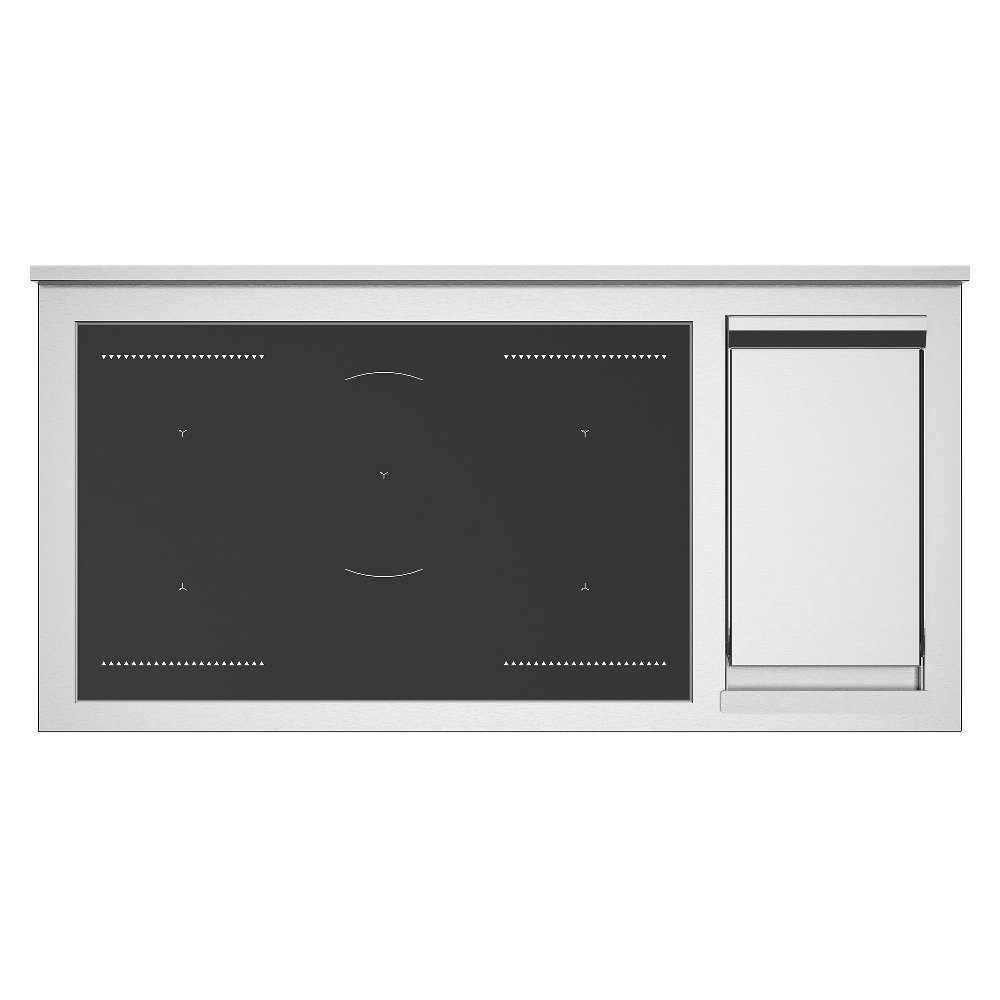 Bertazzoni 120cm Heritage Induction Range Cooker With Griddle HER125I2EAVT – IVORY