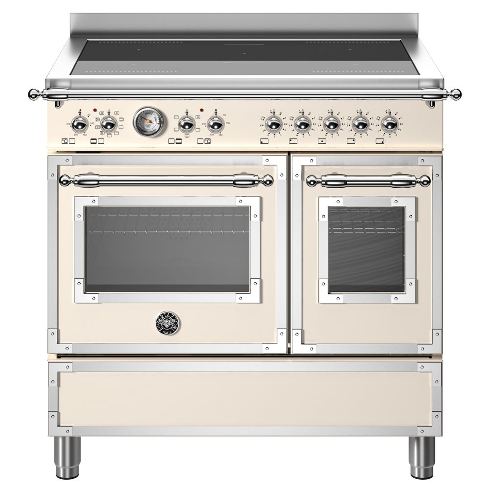 Bertazzoni 90cm Heritage Induction Range Cooker HER95I2EAVT – IVORY