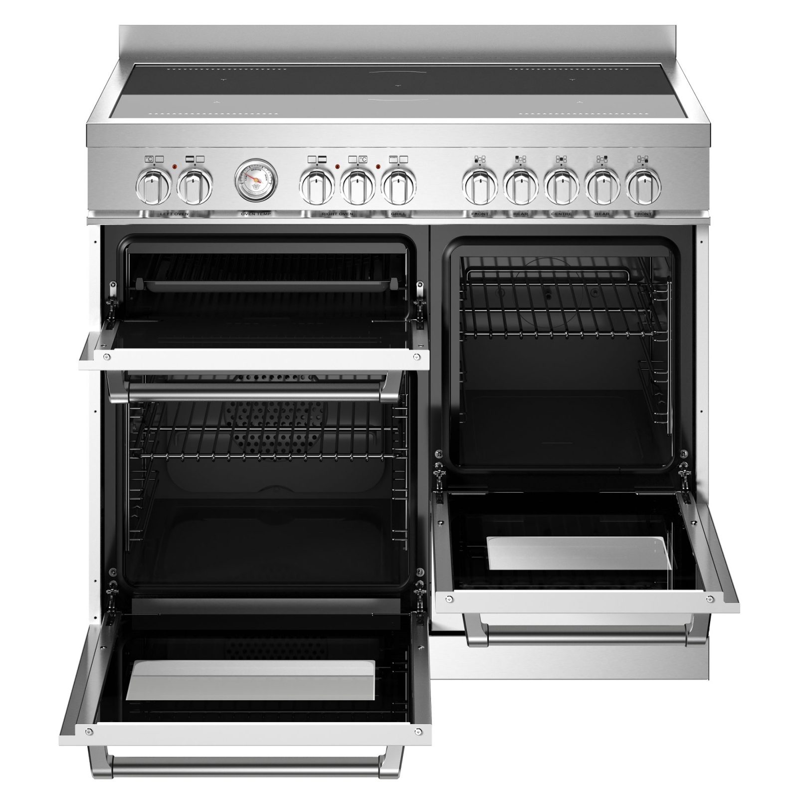 Bertazzoni 100cm Master Series XG Induction Range Cooker MAS105I3EXC2 – Stainless Steel