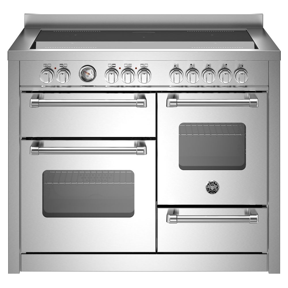 Bertazzoni 110cm Master Series XG Induction Range Cooker MAS115I3EXC – STAINLESS STEEL