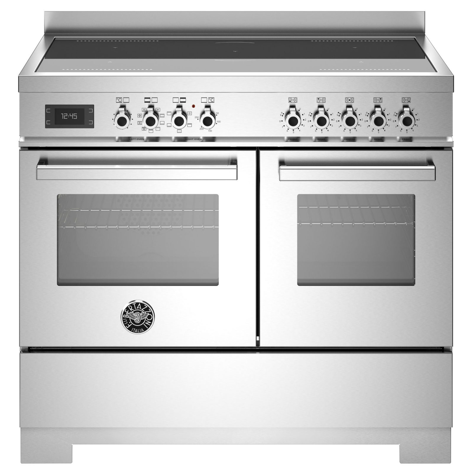 Bertazzoni 100cm Professional Induction Range Cooker PRO105I2EXT2 – Stainless Steel