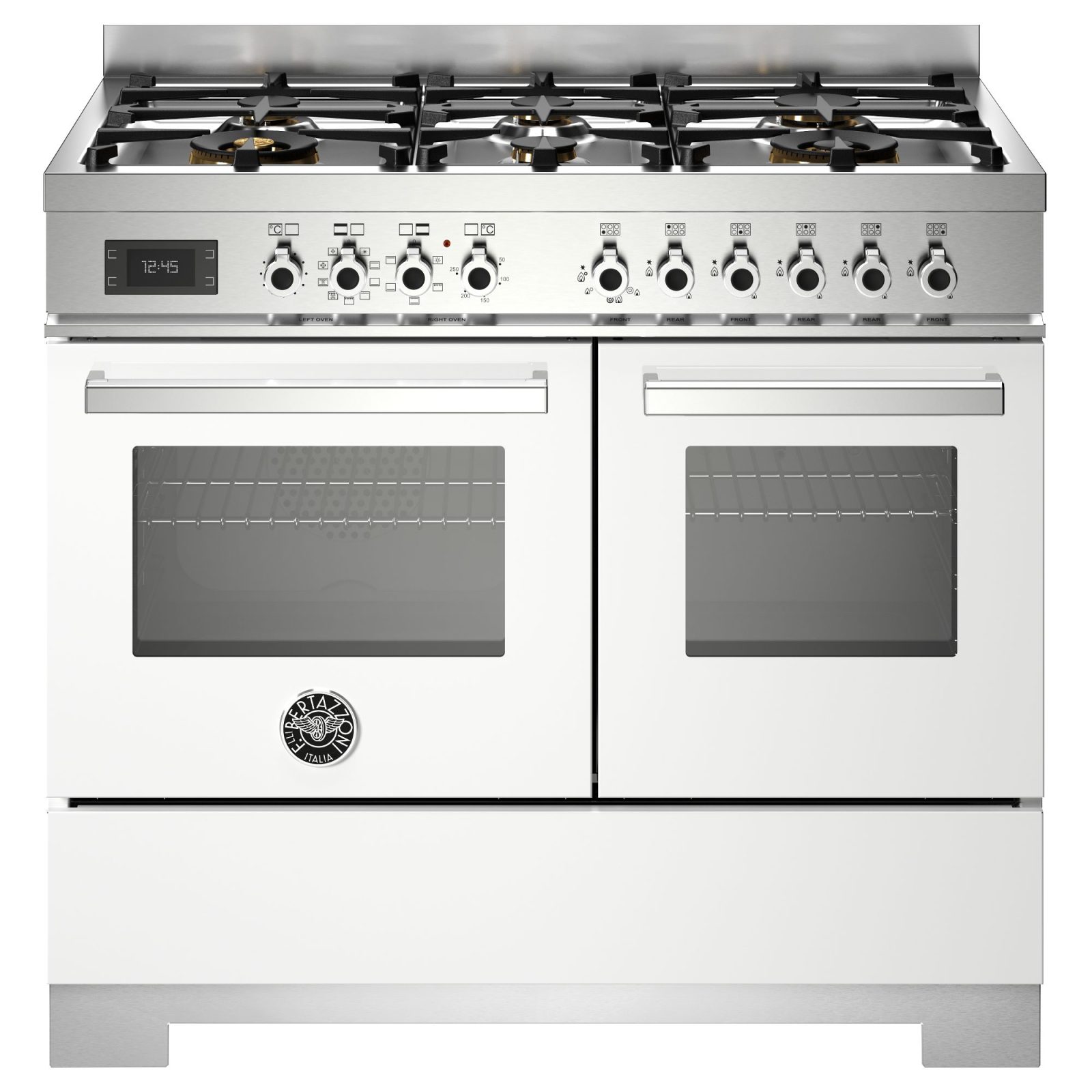 Bertazzoni 100cm Professional Dual Fuel Range Cooker PRO106L2EBIT2 – White